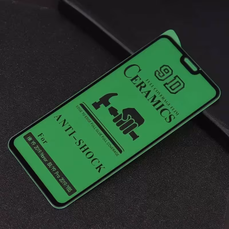 محافظ صفحه نمایش سرامیکی شفاف،مقاوم در برابر ضربه و خط و خش،مناسب برای گوشی موبایل HW Y9 2019/Honor 8X/Y9 Pro 2019/Y8S