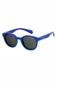 عینک آفتابی آبی مردانه و زنانه بیضی یونیسکس اورجینال Polaroid
