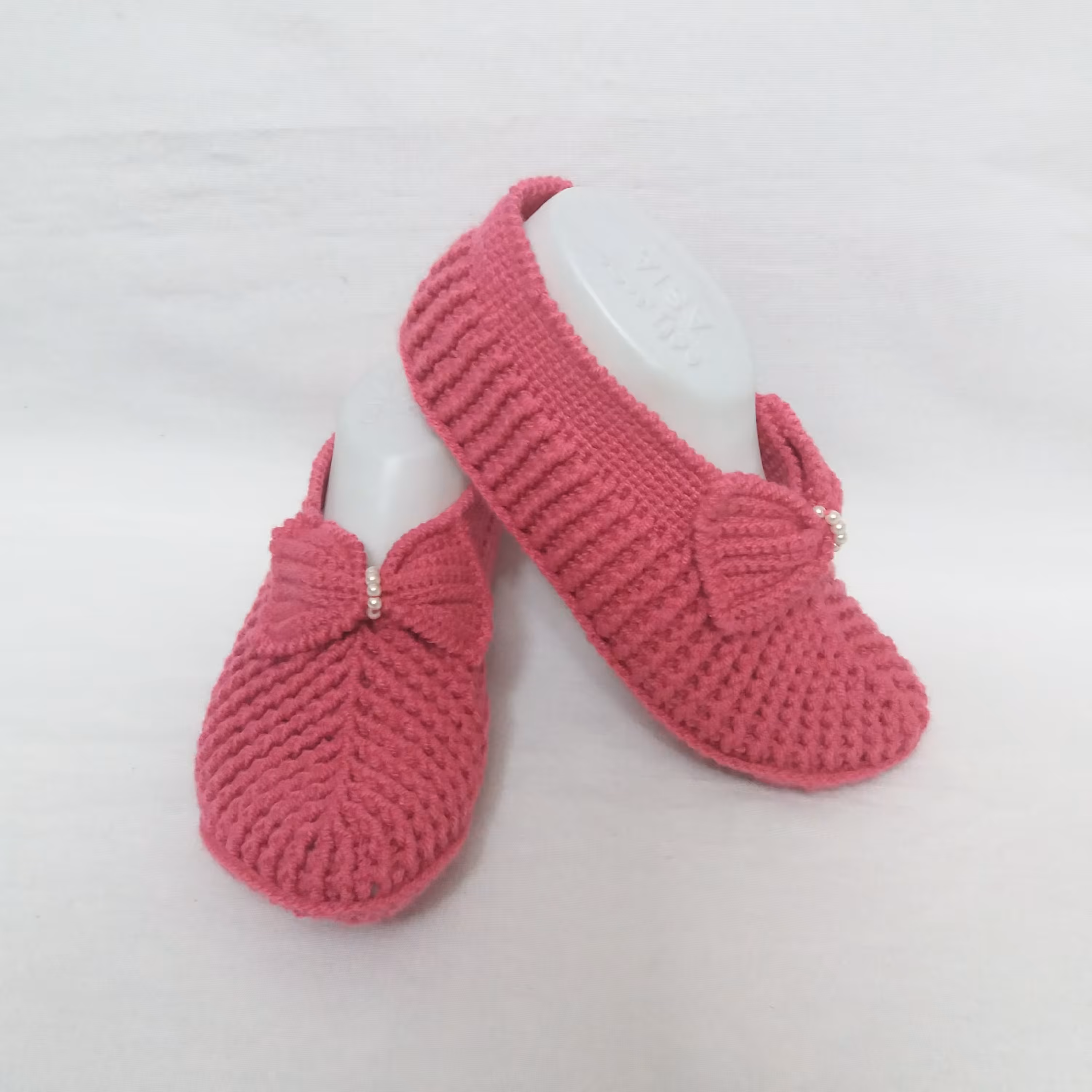 پاپوش بافتنی کد 7