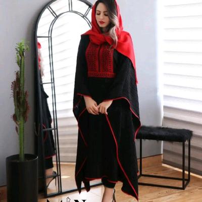 مانتو عبایی شانتون کش و تافته 1404