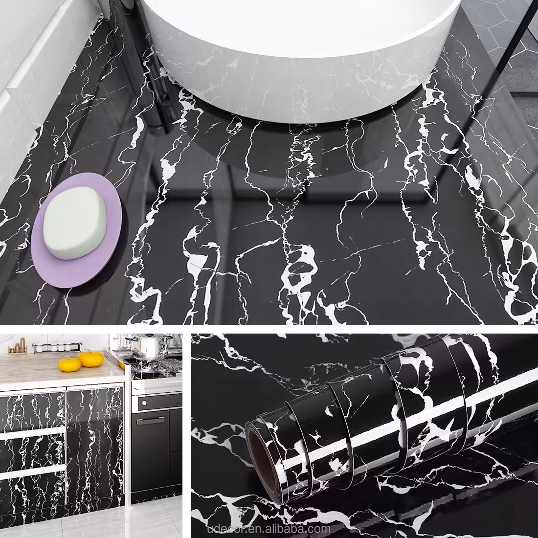 برچسب کابینت طرح سنگ T(10متری)ارسال رایگان 