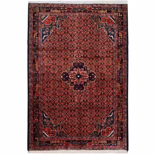 فرش قدیمی دستبافت شش و نیم  متری کد 111