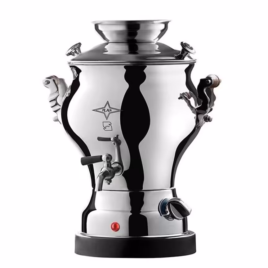 سماور برقی پلان مدل 8010 ظرفیت 5 لیتر