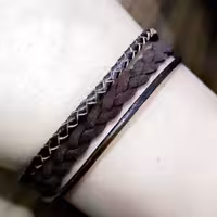 دستبند چرمی مردانه و زنانه 