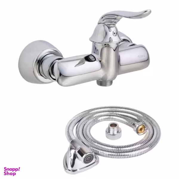 شیر سرویس بهداشتی کسری مدل رایان به همراه شلنگ توالت