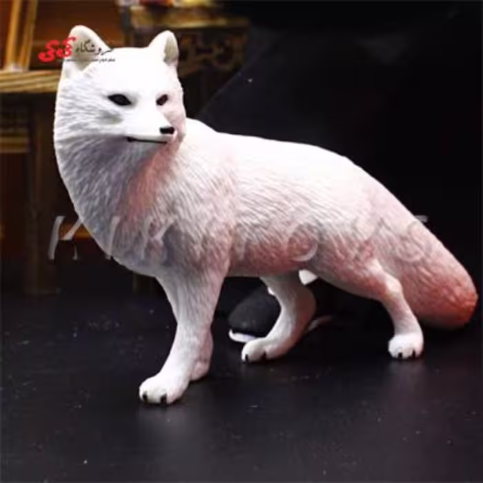 فیگور حیوانات روباه زمستانی fiqure of fox 127-678