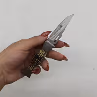 چاقو دسته شاخ کد 208