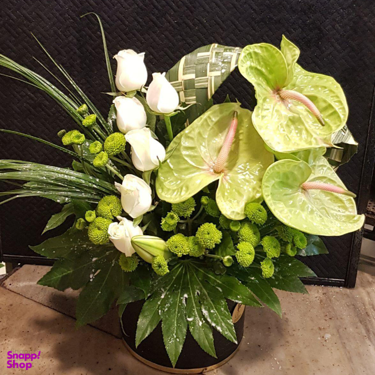 باکس گل طبیعی مدل 27
