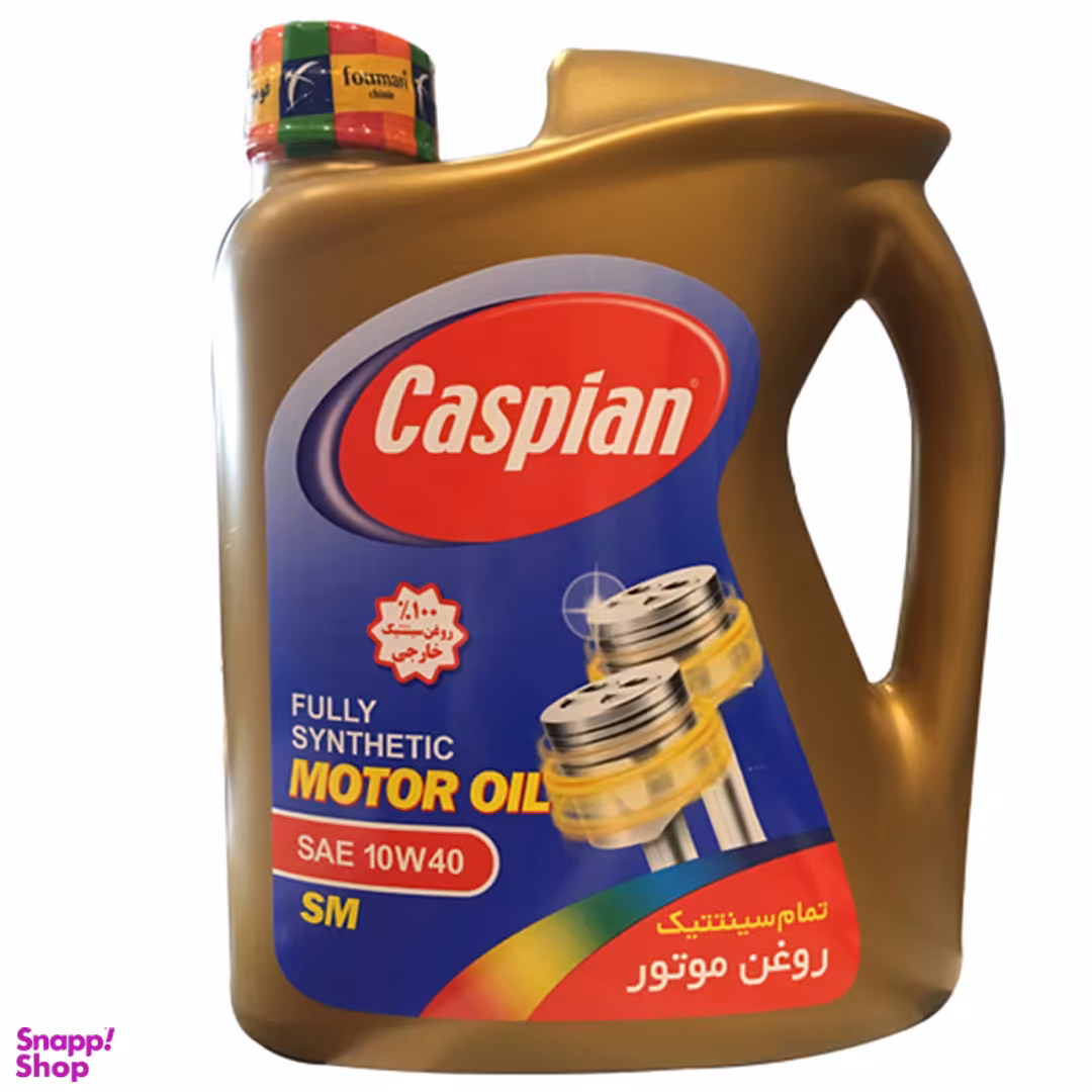 روغن موتور خودرو کاسپین مدل 10W40 حجم 4000 میلی لیتر