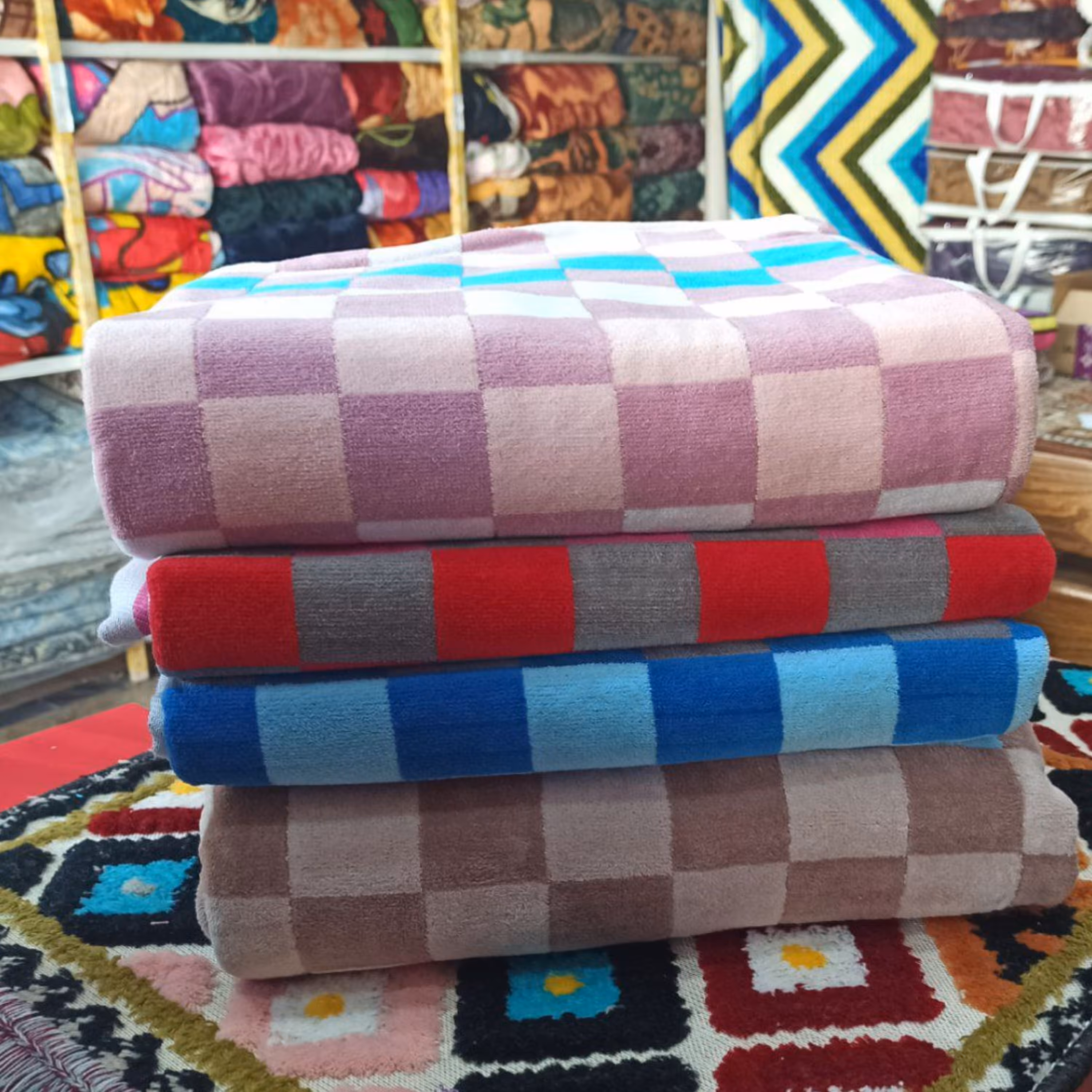 حوله حمامی برند ماندگار سایز 65/125سانتی متر