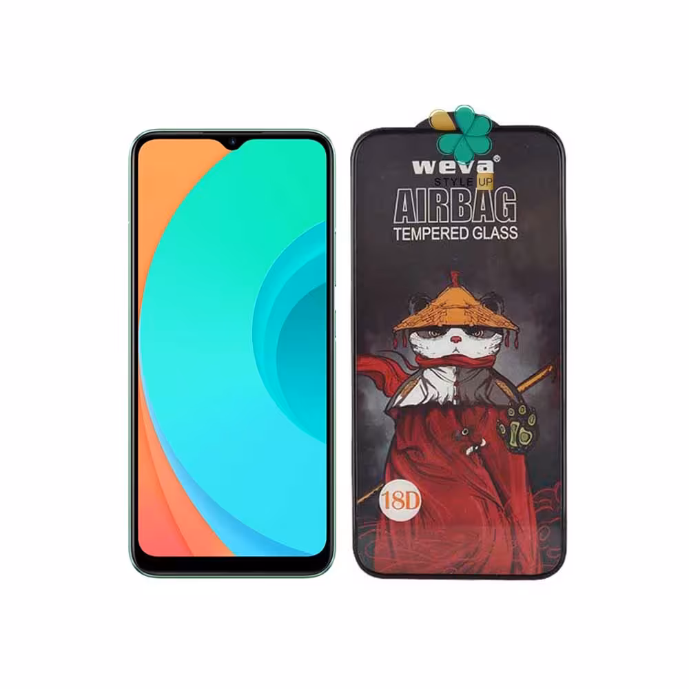 گلس گوشی ریلمی Realme C11 مدل ایربگ دار