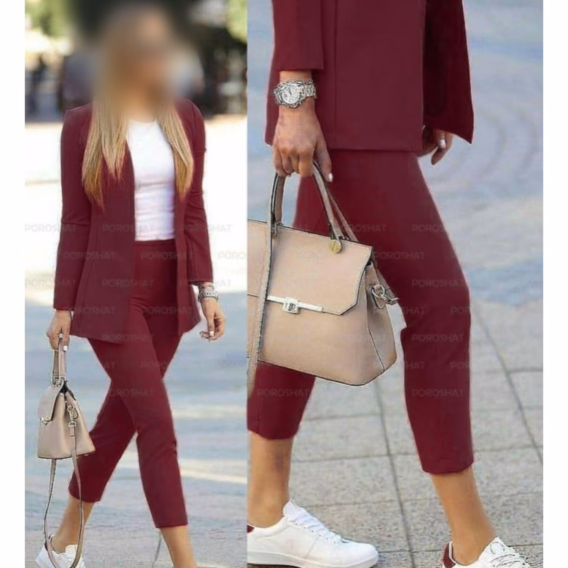 ست کت و شلوا ر و تاپ