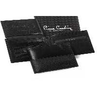 کیف پول مشکی مردانه گلوله Analin Wallet 22065s Pierre Cardin