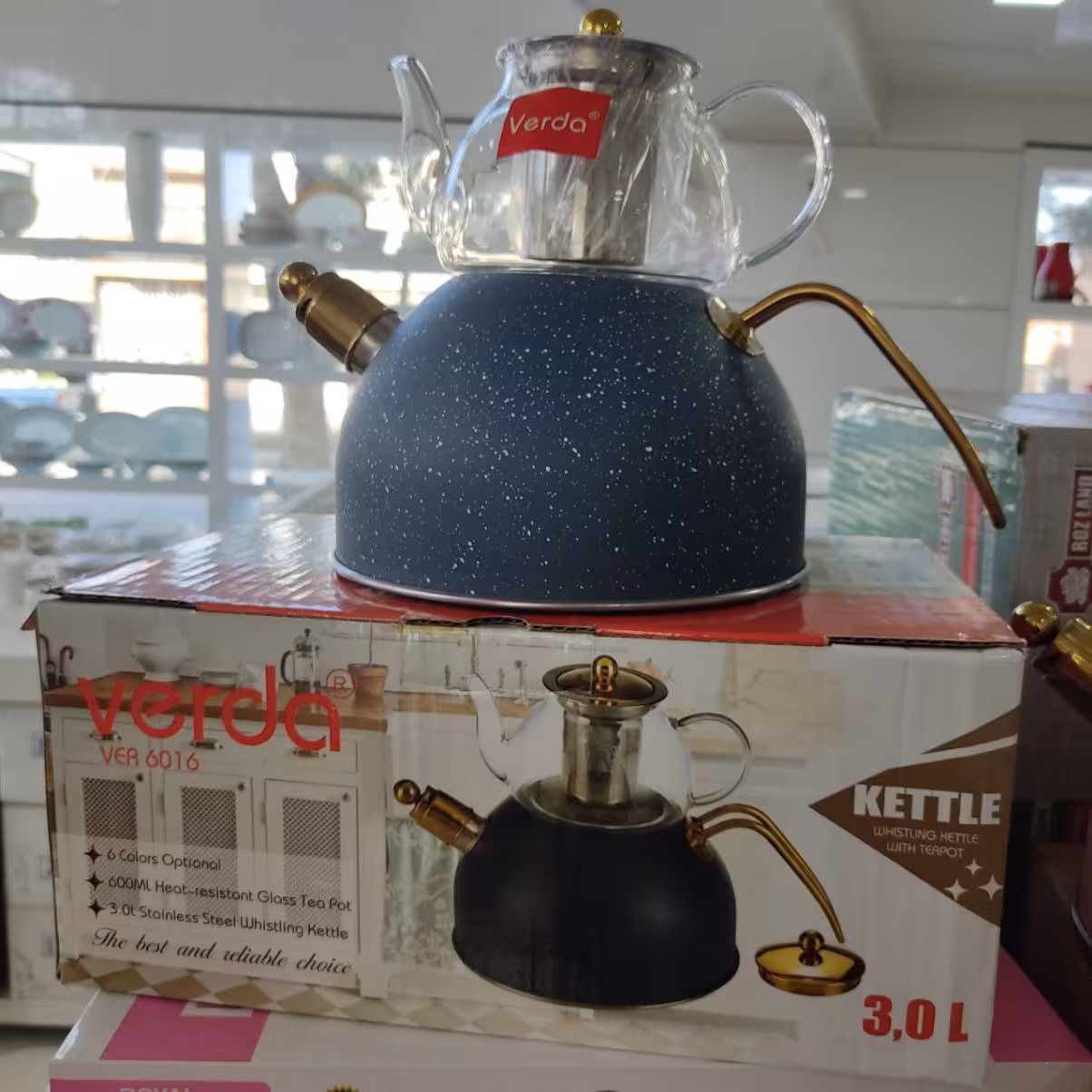 کتری قوری وردا 