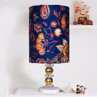 آباژور زومیزی مدل سلطنتی پارچه مخمل