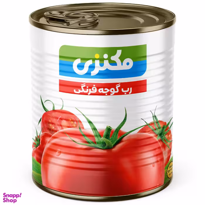 رب گوجه فرنگی مکنزی وزن 800 گرم