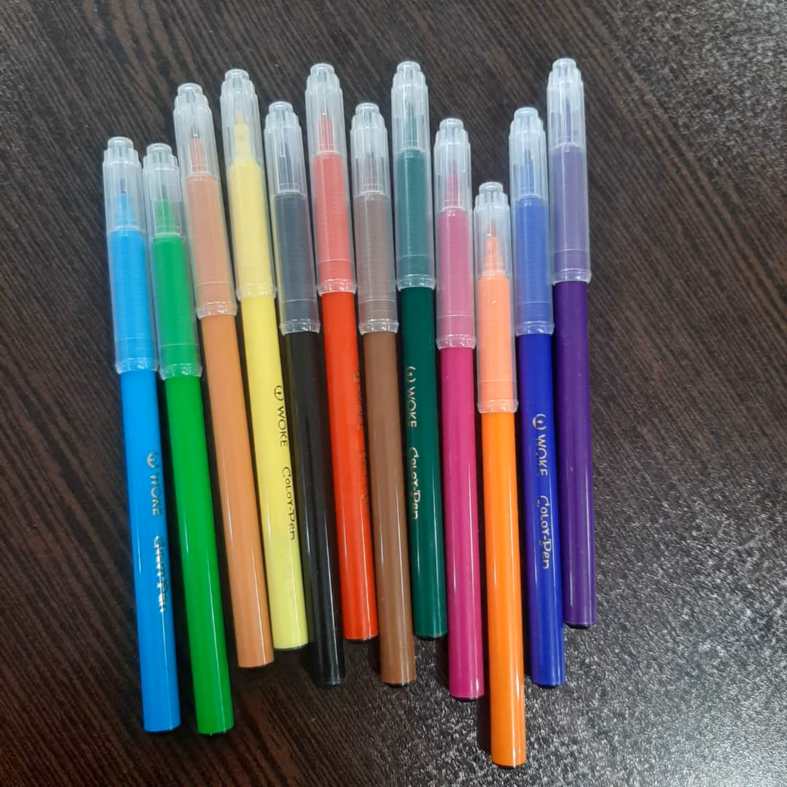 ماژیک رنگ آمیزی 12 رنگ وک