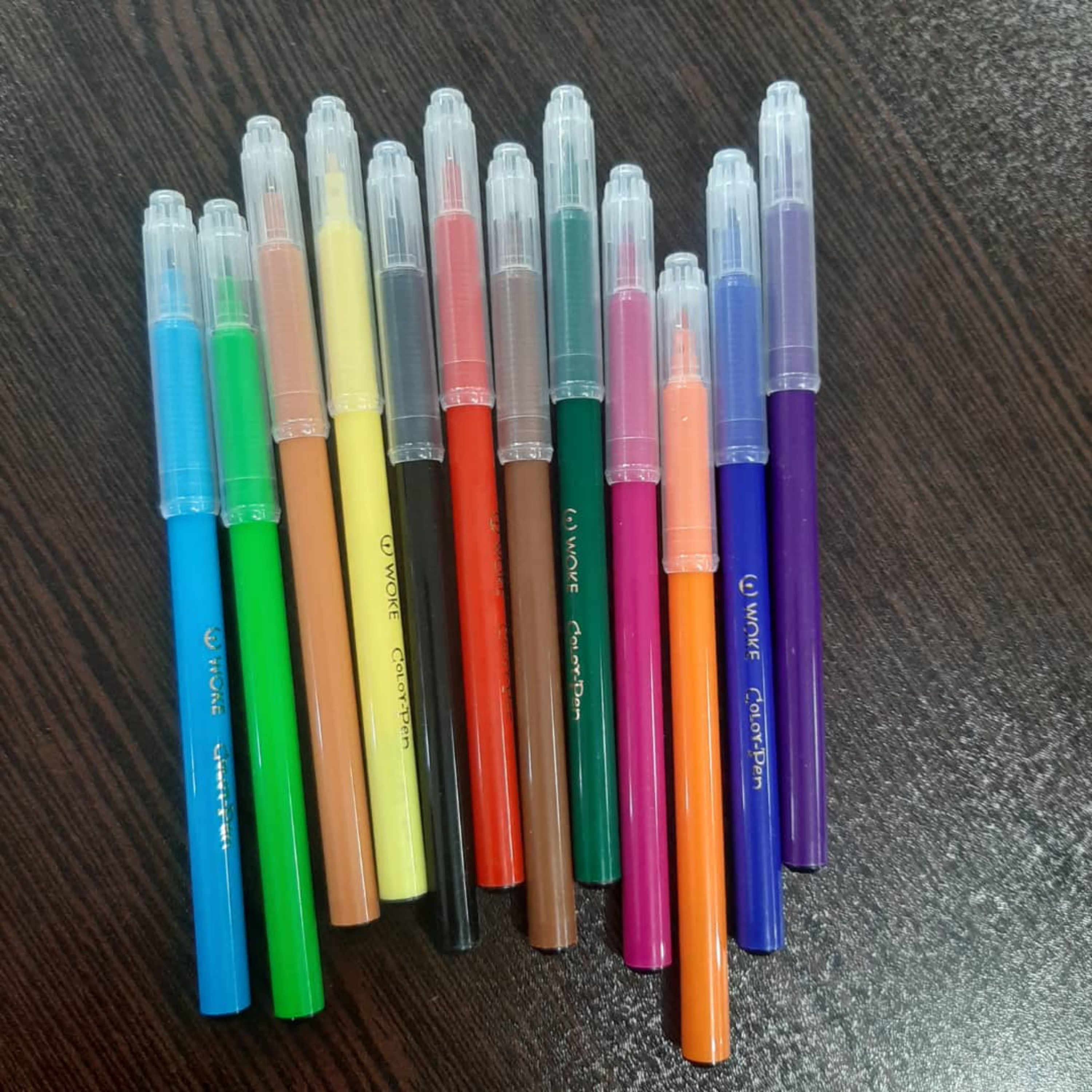 ماژیک رنگ آمیزی 12 رنگ وک