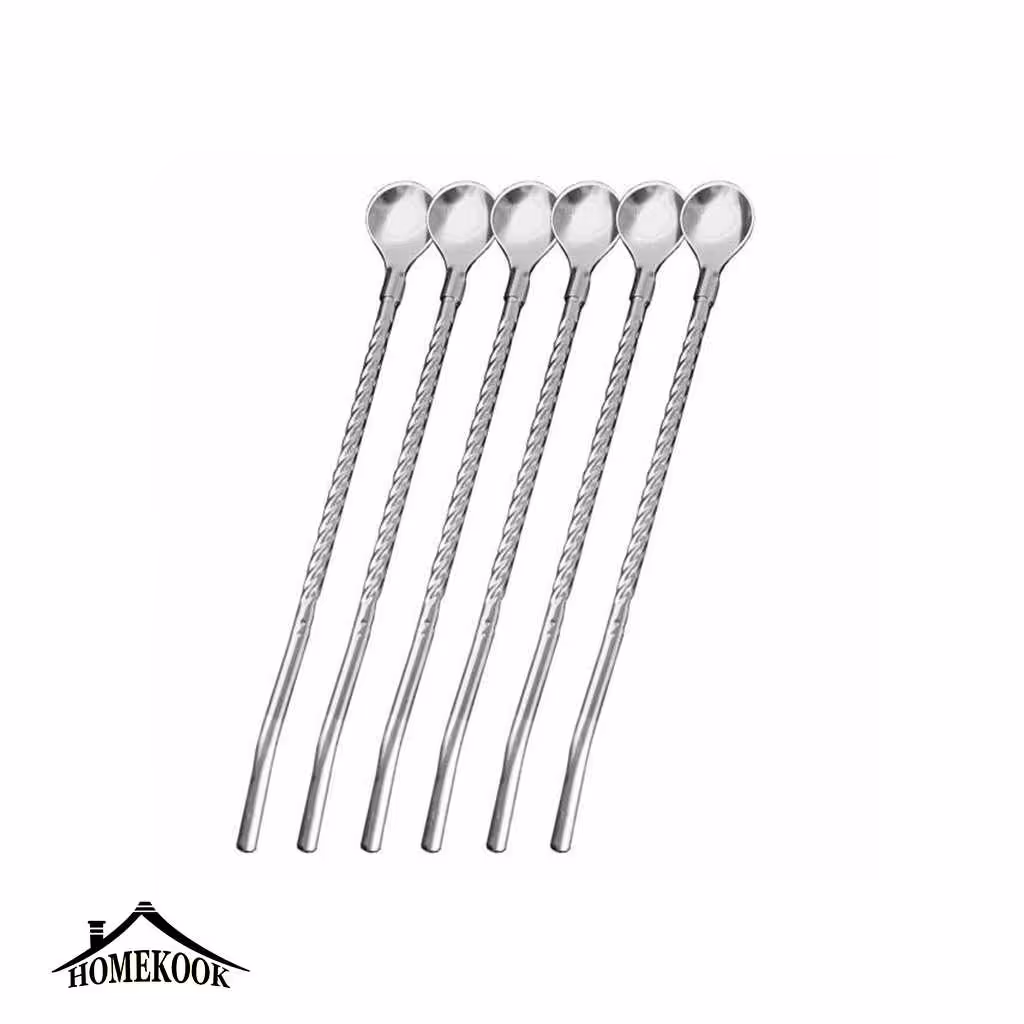 نی شربت خوری دسته پیچی