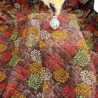 لحاف کرسی پشمی هامین ـ طرح الرا