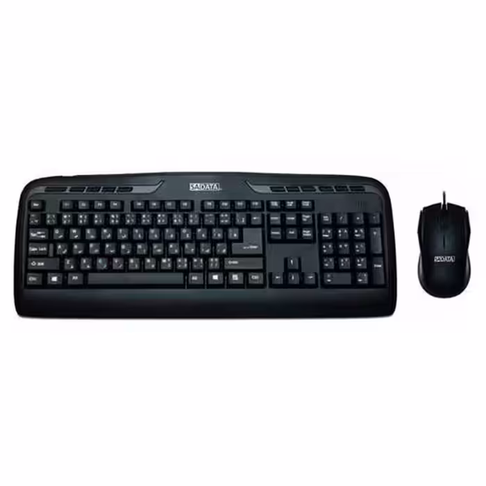 کیبورد و ماوس سادیتا مدل SKM-1554 با حروف فارسی