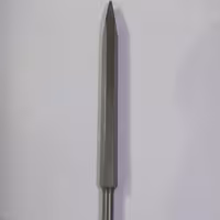 قلم تخریب چهار شیار نوک تیز 14 طول 25 سانتیمتر 