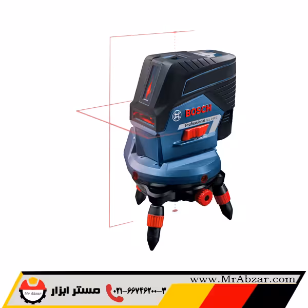 تراز لیزری ترکیبی بوش GCL2-50c RM2 BT150