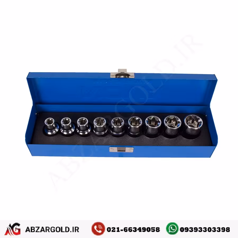مجموعه 9عددی اچار بکس نوا مدل NTS 7013