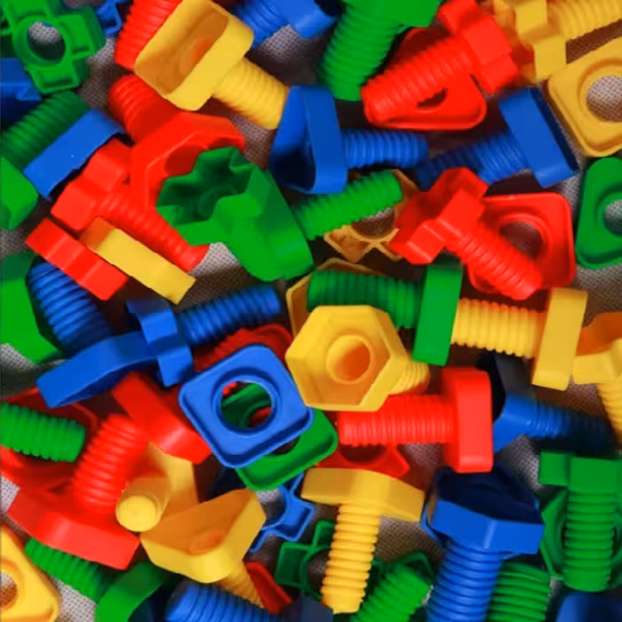 اسباب بازی چفتو پیچ و مهره