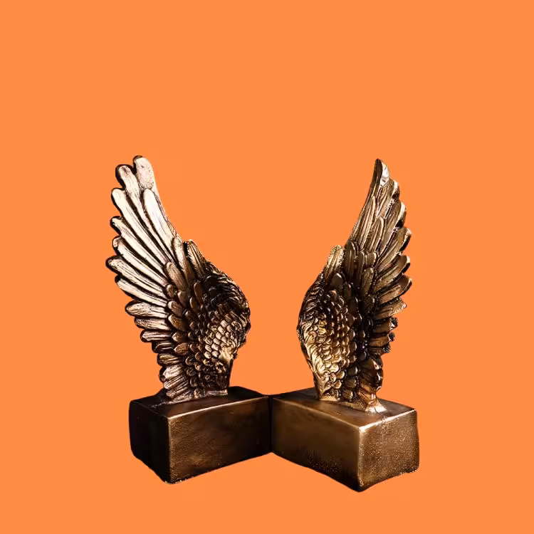 دکوری طرح بال مدل 924 بسته 2 عددی