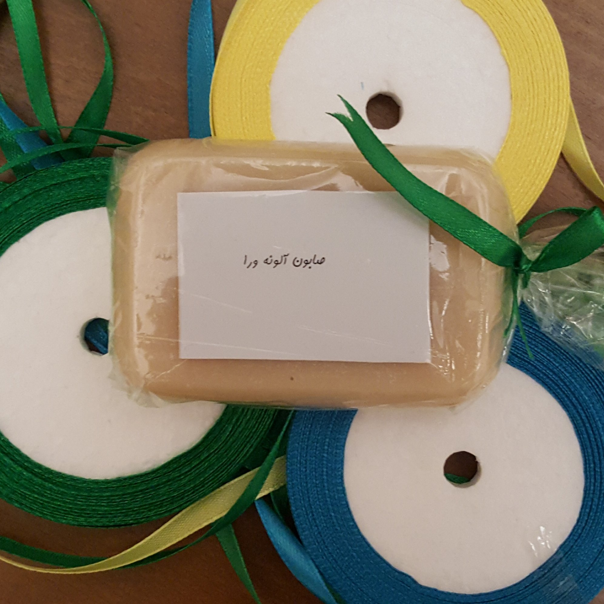 صابون آلوئه ورا 100 درصد طبیعی آبرسان  و ترمیم کننده قوی