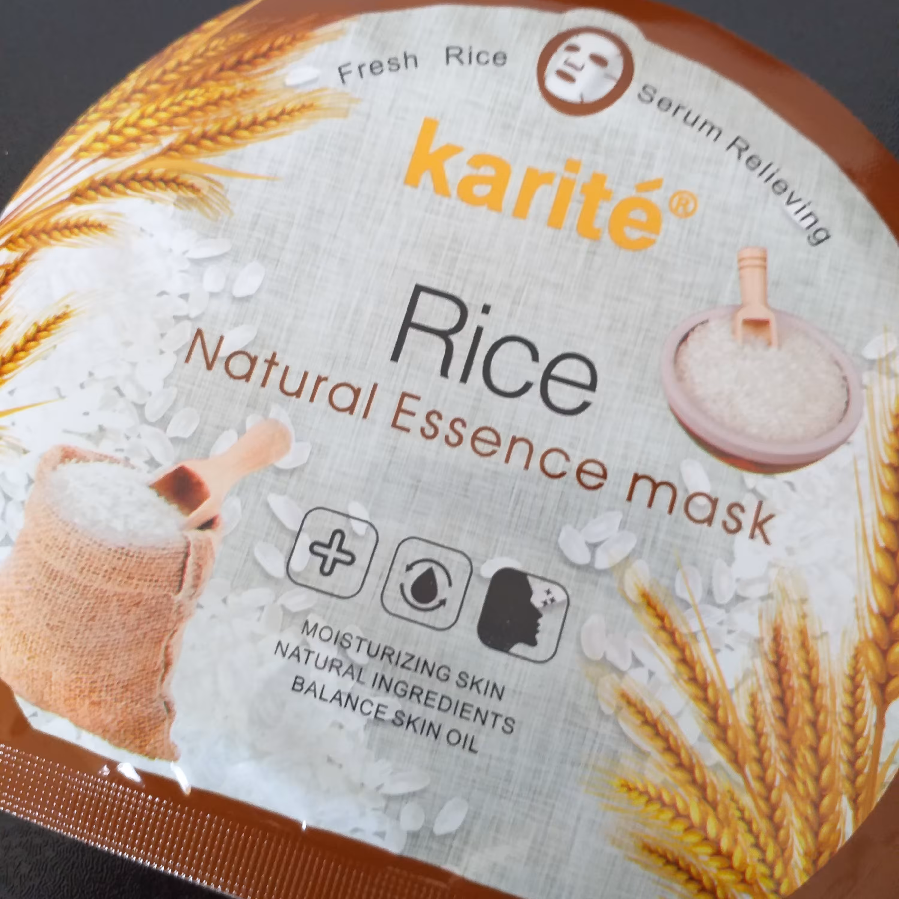 ماسک ورقه ای برنج