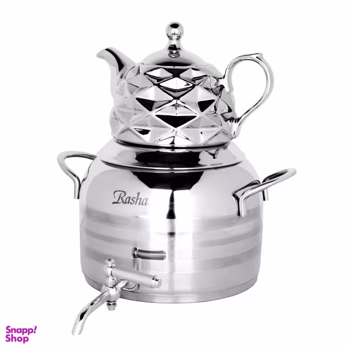 ست کتری و قوری راشا مدل 1034 ظرفیت ۶ لیتر