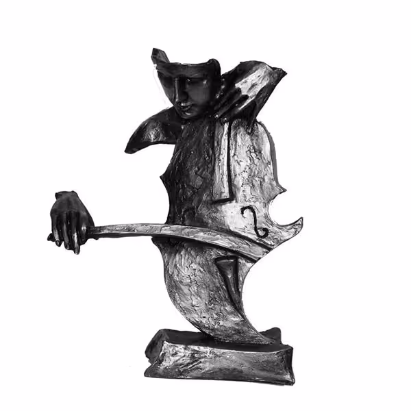 مجسمه مدل نوازنده ویولن