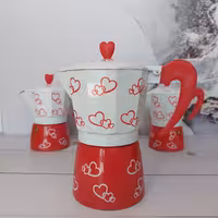 قهوه جوش قلبی 6کاپ