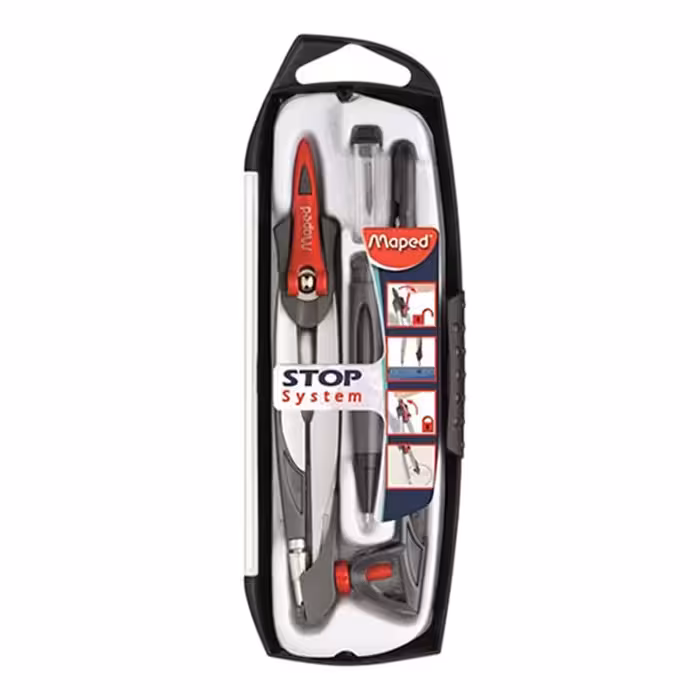 خرید پرگار مهندسی مپد با قابلیت قفل بازو سری استاپ سیستم 5 تکه کد 196101