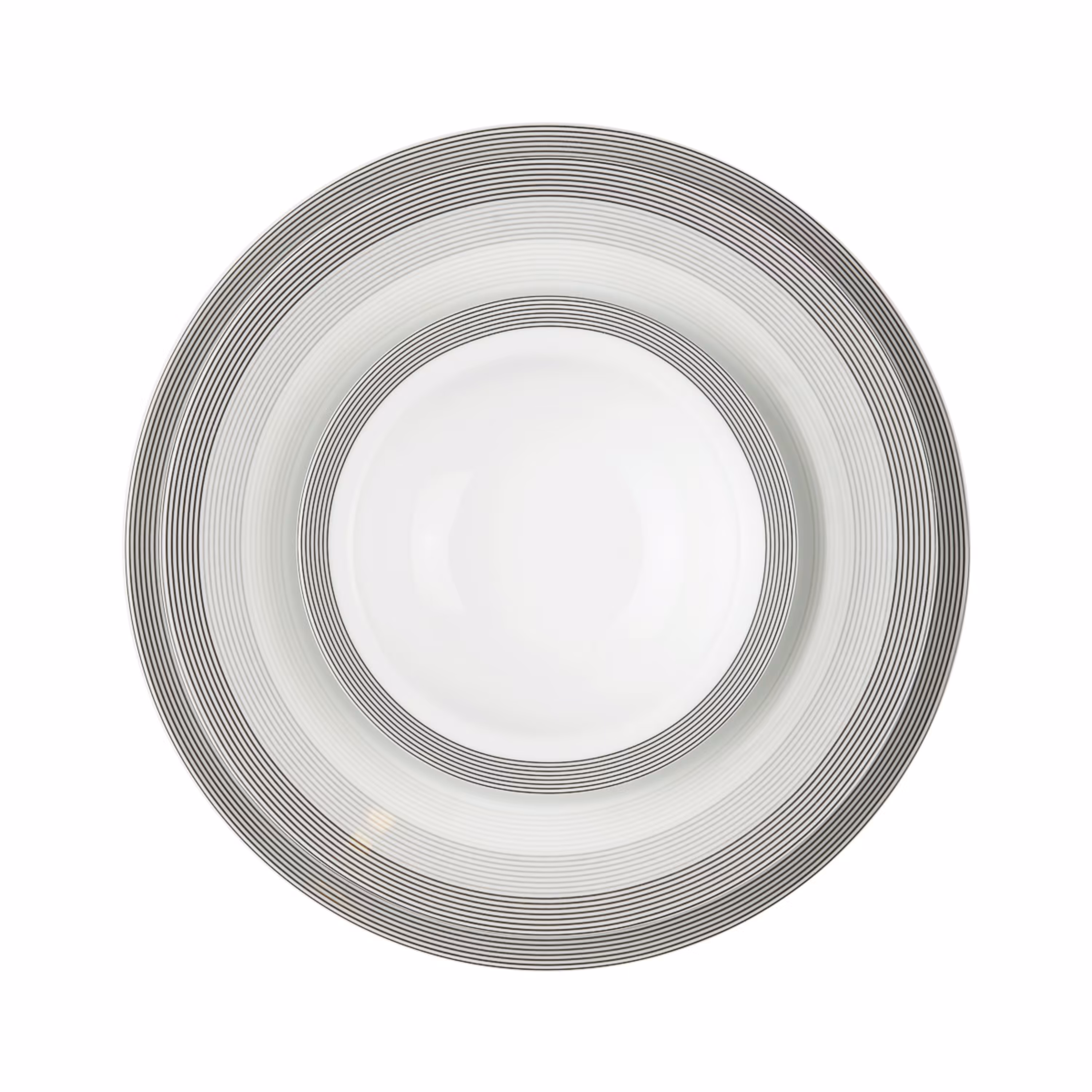 سرویس غذاخوری چینی زرین 6 نفره 28 پارچه سیلور لاینر درجه یک