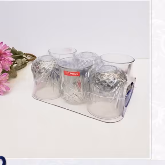 فنجان دسته دار اطلس(6عددی)