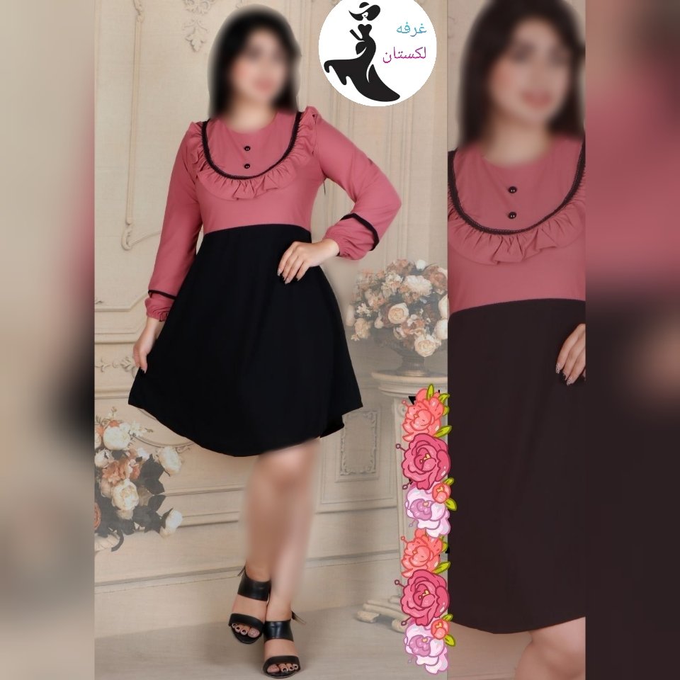 تونیک زنانه چین دار گیبوری با ارسال رایگان