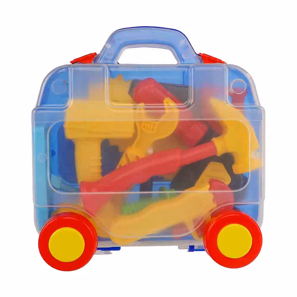 ست اسباب بازی ابزار مهندسی مدل چمدانی