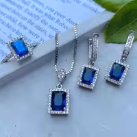 نیمست نقره 925 زنانه با روکش طلا سفید  کد 37