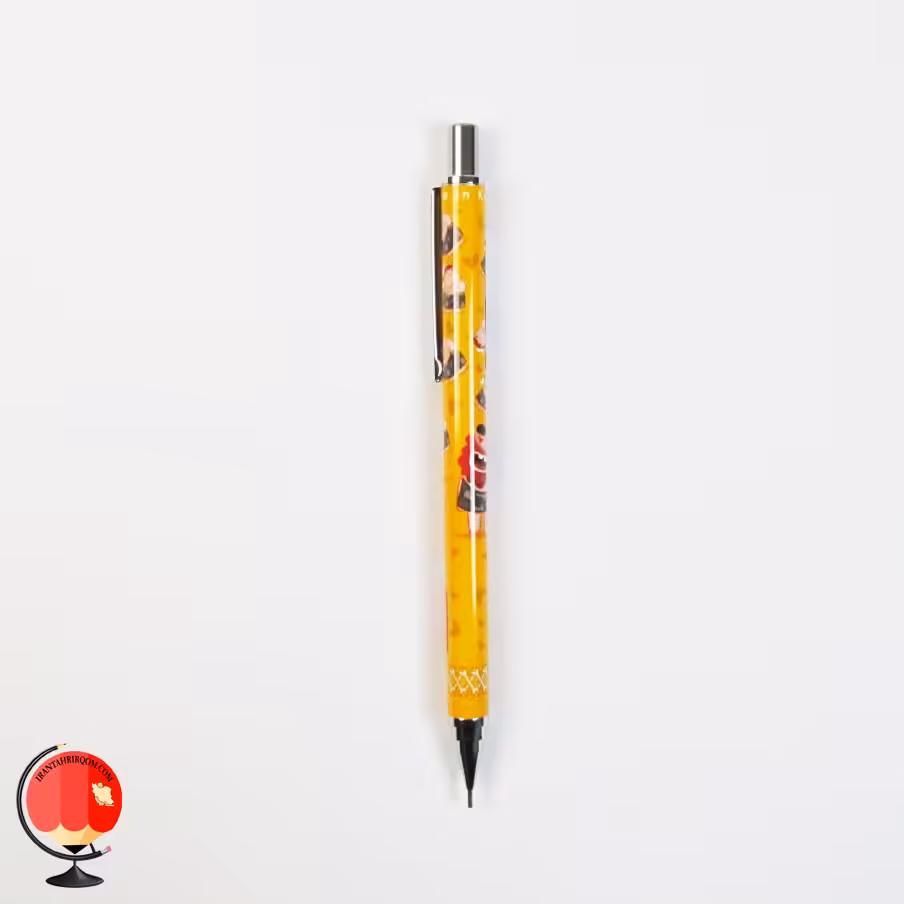 اتود فانتزی 0.5 میلیمتری طرح آدم اولیه نارنجی رنگ اونر