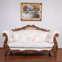 مبل کلاسیک  مدل استیل کوئین  منبتی 