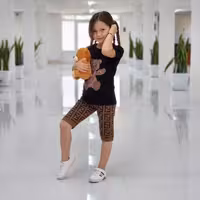 ست تیشرت شلوارک فندی