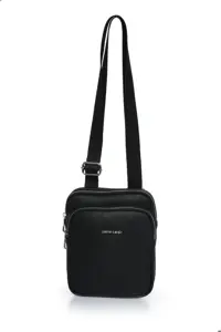 کیف شانه ای چند رنگ مردانه 01PC001140 S سیاه پوست Pierre Cardin
