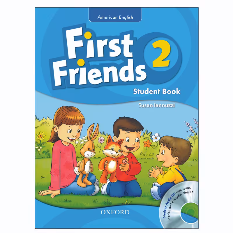 کتاب 2 American English First Friends اثر Susan Lannuzzi انتشارات Oxford