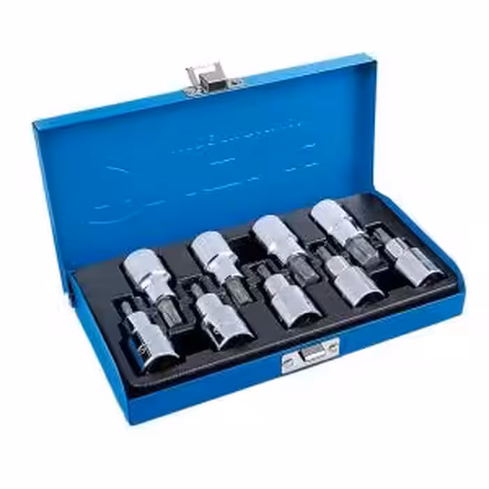 جعبه بکس 1/2 آلنی 9 پارچه ستاره ای نووا کد 7005