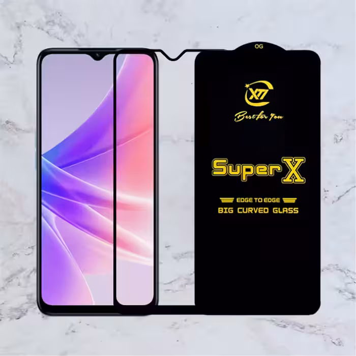 محافظ صفحه نمایش شیشه ای مدل سوپر ایکس (Super X) مناسب برای گوشی موبایل سامسونگ Galaxy A7 2018 / A750