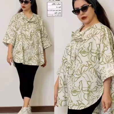 شومیز لنین طرحدار مدل بالان