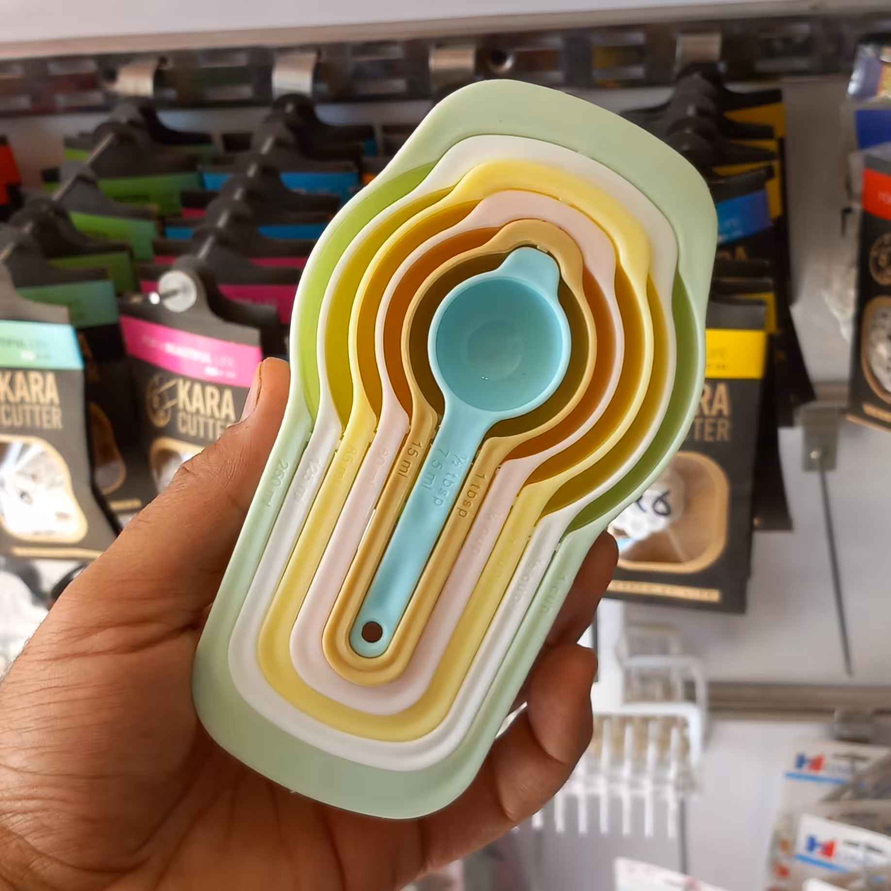 پیمانه اندازه گیری 5تکه